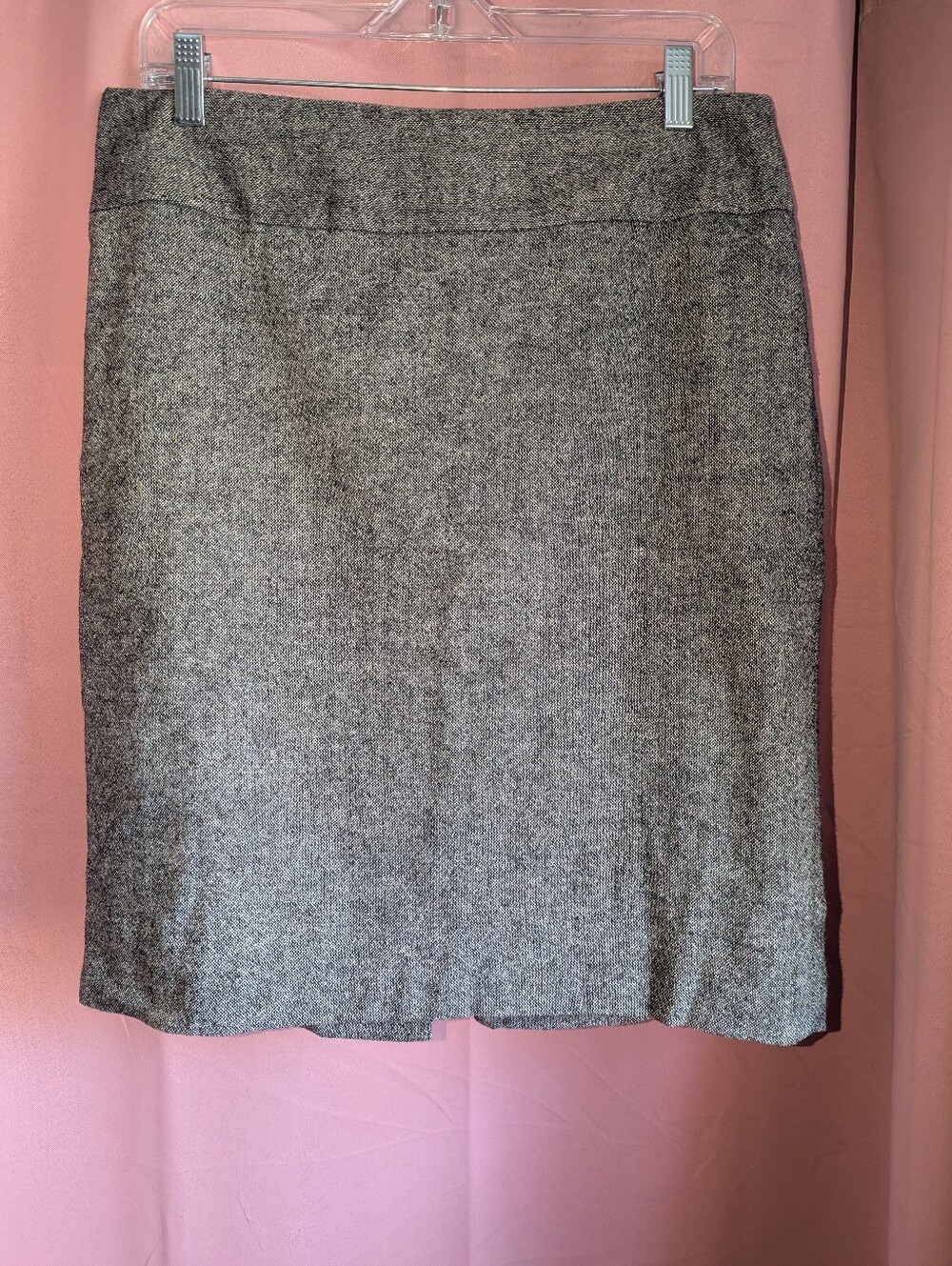 BANANA REPUBLIC Classic Wool Blend Full Zip Skirt 12